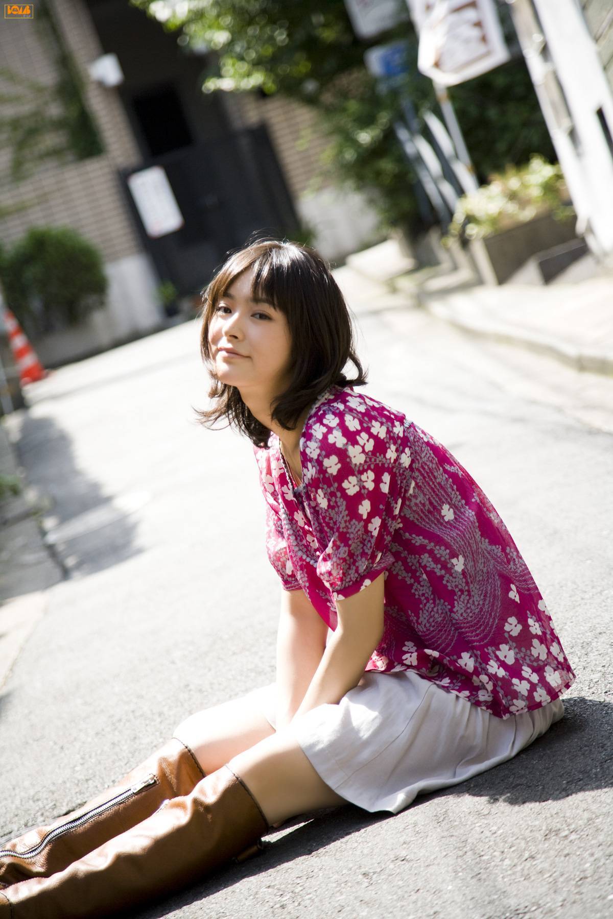 贯地谷诗穗梨 Shihori Kanjiya  Bomb.tv 清纯MM户外写真照